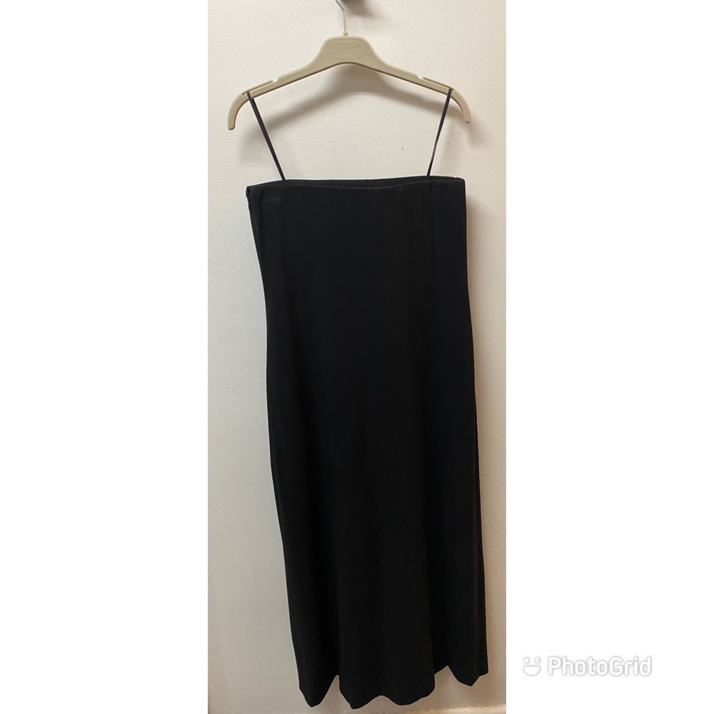 The Row Paola dress in black crepe - Picture 8 of 8